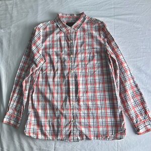 Banana Republic light Red and White WOMEN Shirt